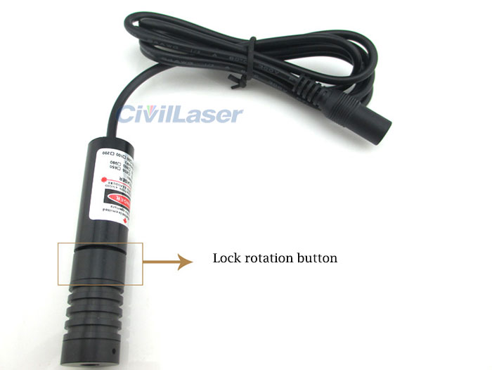 650nm 100mw Red Focus Adjustable Multiple spot Laser Module